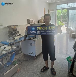 上门调试客户酥饼机